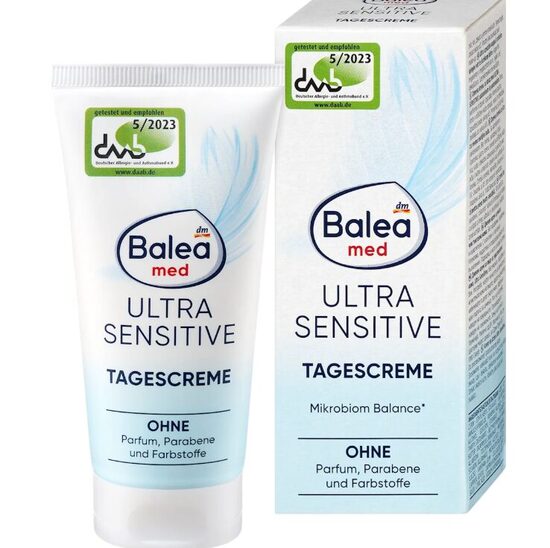 Balea MED Ultra sensitive dienas krēms jūtīgai ādai, 50 ml